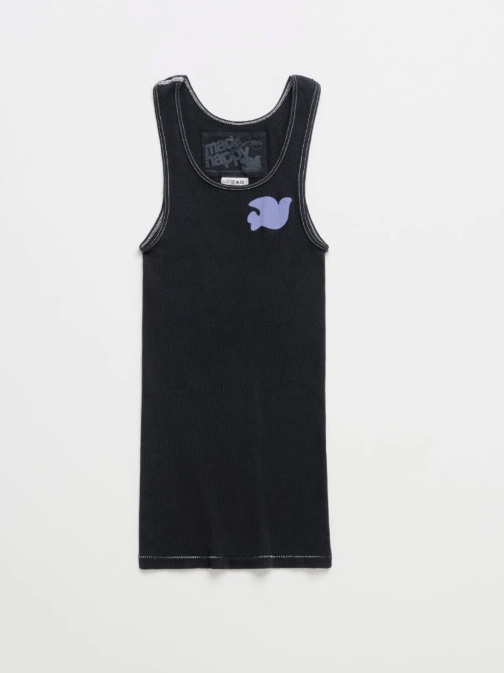 NWT MADHAPPY X FREECITY Tank Top - Squidink - M/L